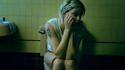 Pic: Katie Cassidy in The Scribbler