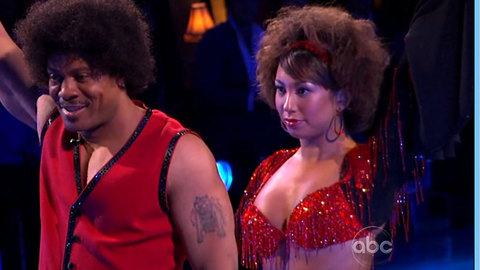 Pic: Cheryl Burke in Dancing with the Stars