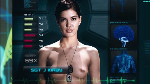 Pic: Nicole Tupper in Starship Troopers 3