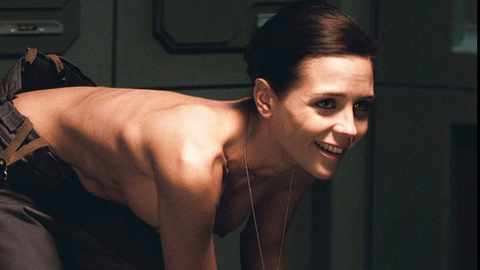 Pic: Tanya van Graan in Starship Troopers 3