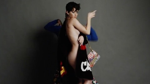 Pic: Katy Perry in Katy Perry and Jeremy Scott for Moschino Fall/Winter 2015