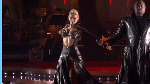 Pic: Kym Johnson in Dancing with the Stars
