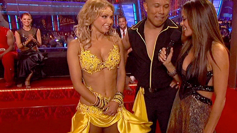 Pic: Kym Johnson in Dancing with the Stars