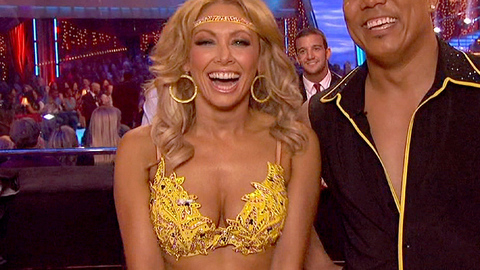 Pic: Kym Johnson in Dancing with the Stars