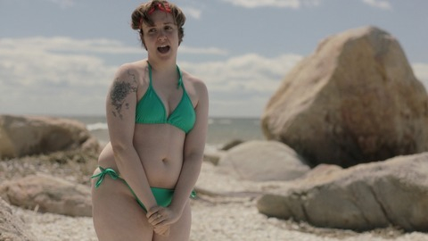 Pic: Lena Dunham in Girls