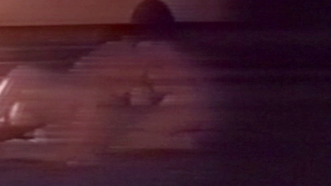 Pic: Tamara Donnellan in Lake Mungo