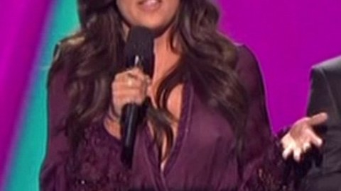 Pic: Khloe Kardashian in The X Factor