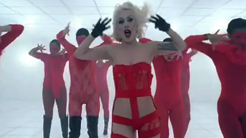 Pic: Lady Gaga in Bad Romance