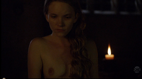 Pic: Tamzin Merchant in The Tudors