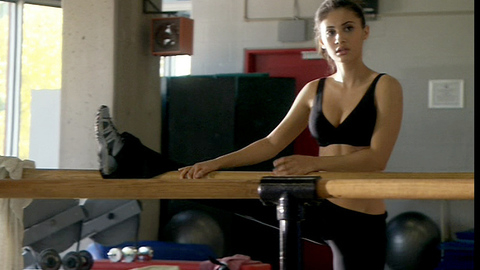 Pic: Francia Raisa in The Cutting Edge: Chasing the Dream