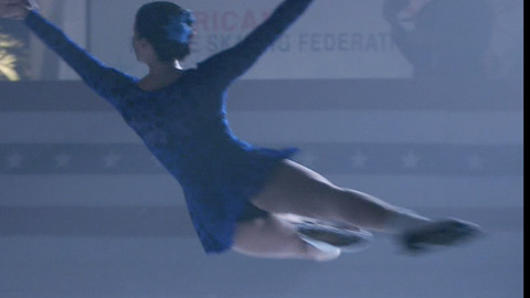 Pic: Francia Raisa in The Cutting Edge: Chasing the Dream