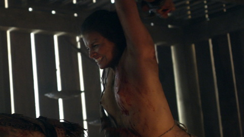 Pic: Katrina Law in Spartacus