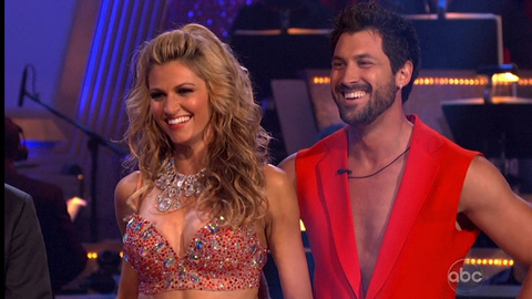 Pic: Erin Andrews in Dancing with the Stars