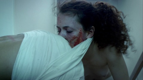 Pic: Ashlynn Yennie in The Human Centipede