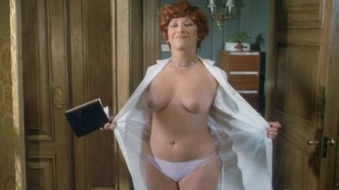 Pic: Tricia Newby in Carry On Emmannuelle