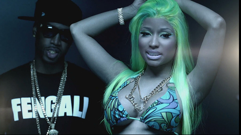 Pic: Nicki Minaj in Beez In The Trap