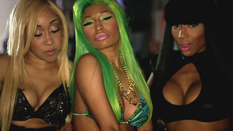 Pic: Nicki Minaj in Beez In The Trap