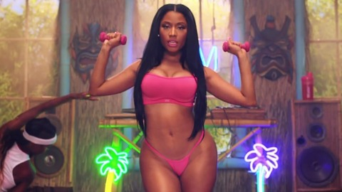 Pic: Nicki Minaj in Anaconda
