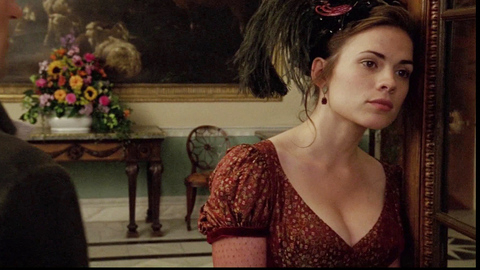 Pic: Hayley Atwell in Mansfield Park