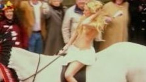 Pic: Faye Tozer in Lady Godiva: Back in the Saddle