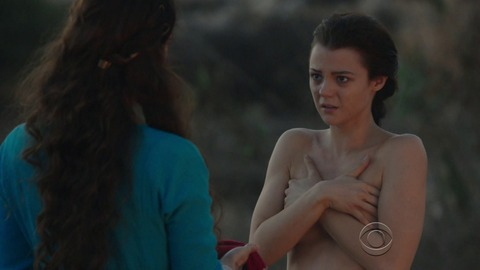 Pic: Kathryn Prescott in The Dovekeepers