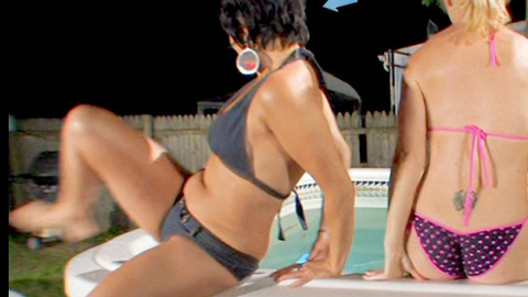 Pic: Margaret Rose Champagne in Bikini Bloodbath Christmas