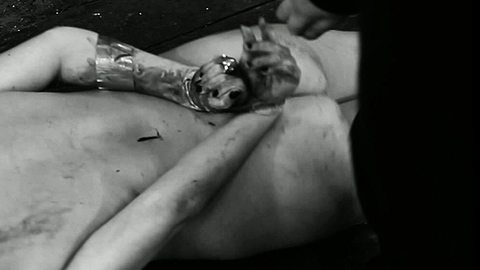 Pic: Georgia Goodrick in The Human Centipede II