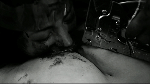 Pic: Georgia Goodrick in The Human Centipede II