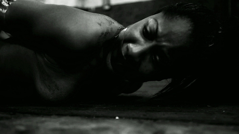 Pic: Kandace Caine in The Human Centipede II