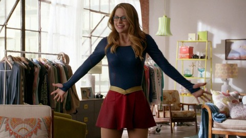 Pic: Melissa Benoist in Supergirl
