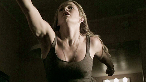Pic: Caity Lotz in The Pact