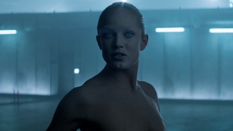 Pic: Caity Lotz in The Machine