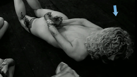 Pic: Maddi Black in The Human Centipede II