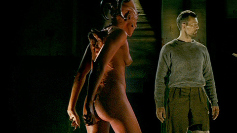 Pic: Gina Varela in The Devil's Rock