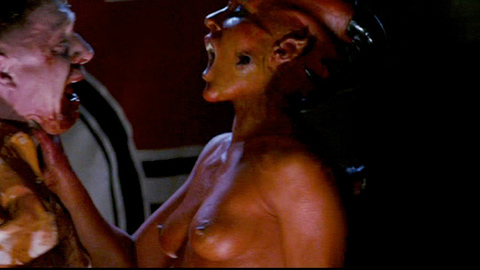Pic: Gina Varela in The Devil's Rock