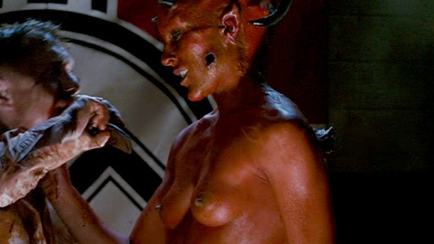 Pic: Gina Varela in The Devil's Rock