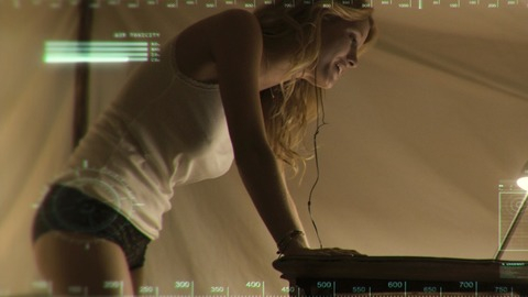 Pic: Ashley Hinshaw in The Pyramid