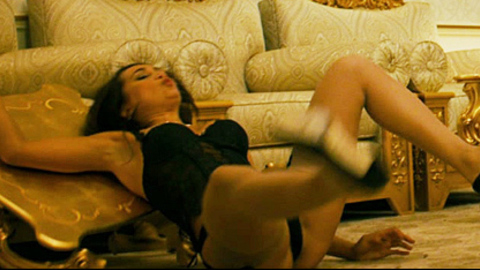 Pic: Aja Frary in The Dictator