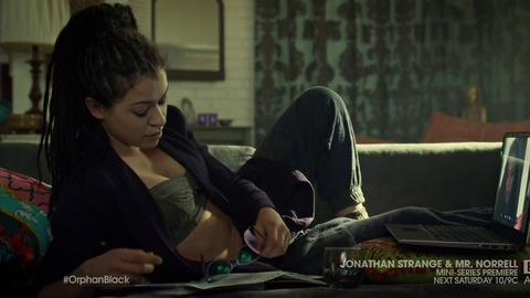 Pic: Tatiana Maslany in Orphan Black