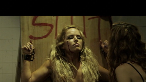 Pic: Emily Alatalo in The Scarehouse