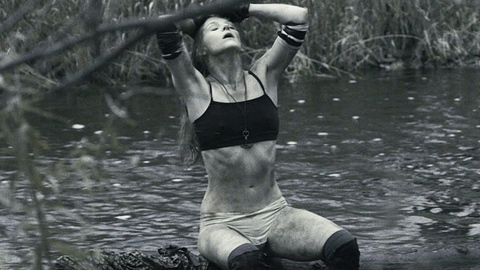 Pic: Ashley Bell in The Day