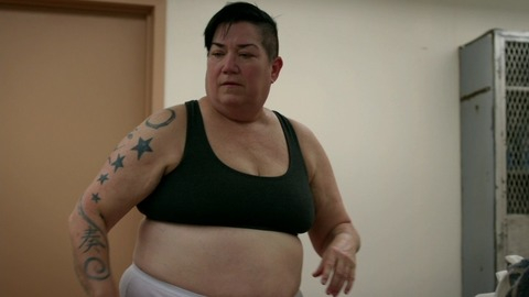Pic: Lea DeLaria in Orange Is the New Black