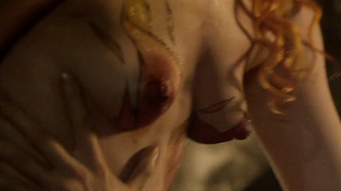 Pic: Laura Haddock in Da Vinci's Demons