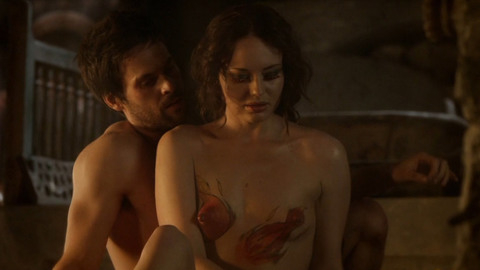 Pic: Laura Haddock in Da Vinci's Demons