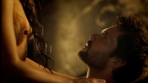 Pic: Laura Haddock in Da Vinci's Demons
