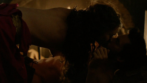 Pic: Laura Haddock in Da Vinci's Demons