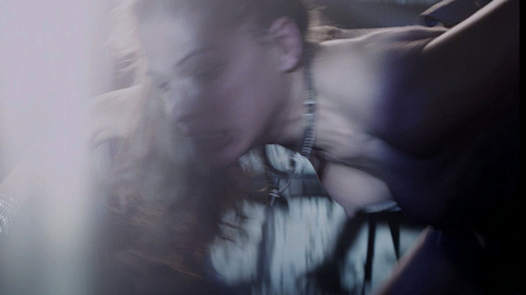 Pic: Simone Van Rooyen in Death Race: Inferno