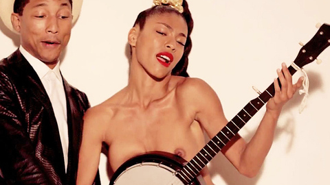 Pic: Jessi M'Bengue in Blurred Lines