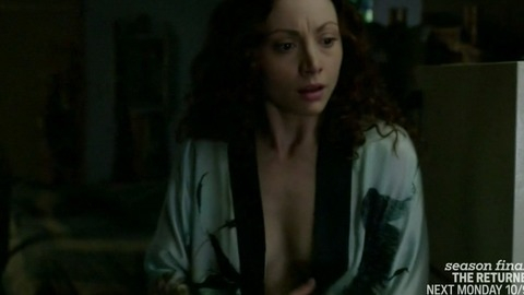 Pic: Leah Gibson in The Returned