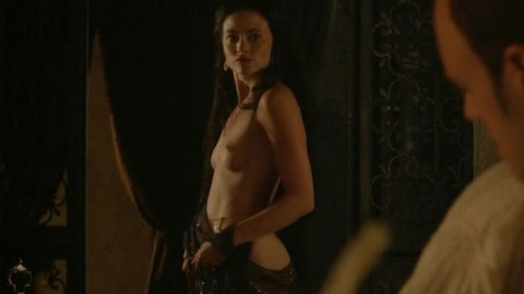 Pic: Lara Pulver in Da Vinci's Demons